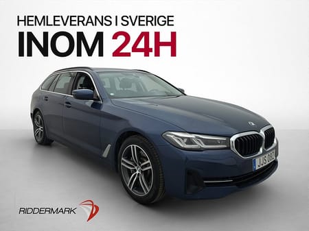 BMW 530e Touring 530 292hk Cockpit Drag H/K Navi Skinn 360° SV-Såld