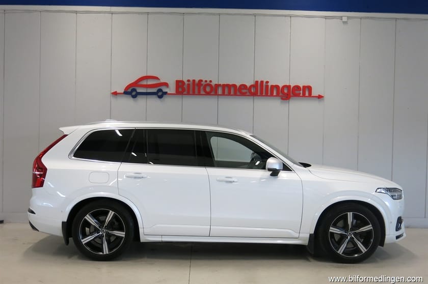 Bild 4 av Volvo XC90 Recharge T8 AWD R-Design 7-sits Luftfjädring Drag skinn m.m