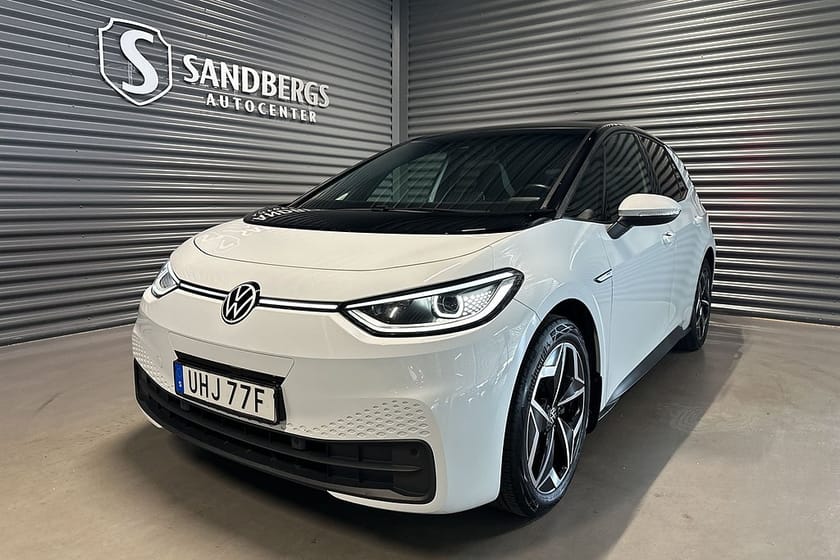 Bild 1 av Volkswagen ID.3 Pro Performance Backkamera Navi Panorama Skalstolar