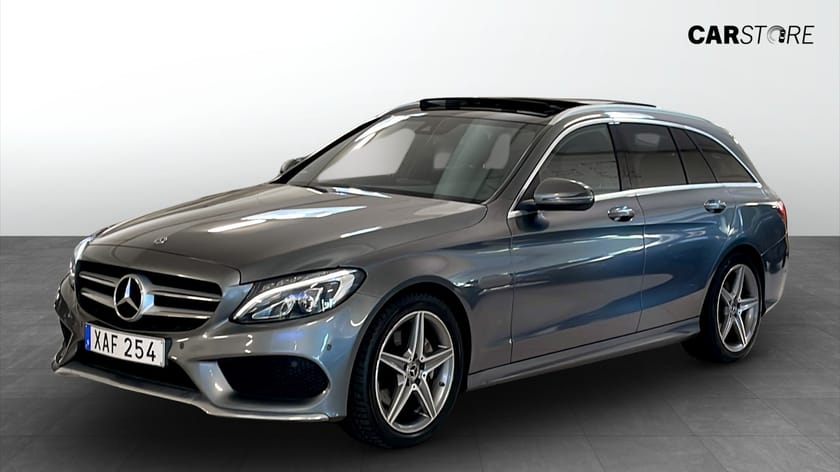 Bild 1 av Mercedes-Benz C 220 T d 9G-Tronic AMG-Line / Pano / Burmester