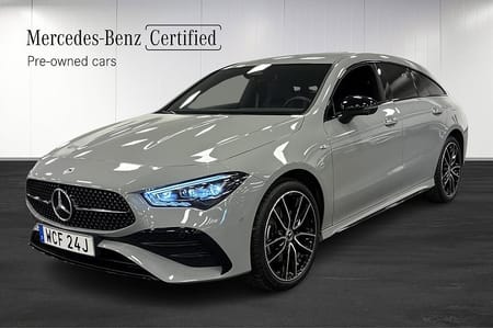 Mercedes-Benz CLA 250 e Shooting Brake 250e AMG Burmester 360° Värmare