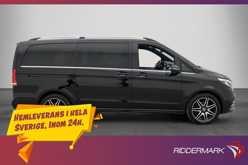 Bild 2 av Mercedes-Benz V 300d 4MATIC 3.1t 300 4M AMG First Class Värm El-Dörr Pano Bur