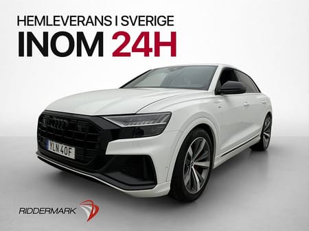 Audi Q8 60 TFSI e quattro 462hk S-line B&O Kamera Navi Drag