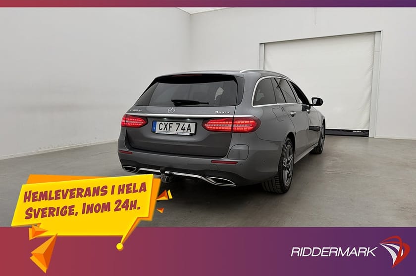Bild 5 av Mercedes-Benz E 300 T de 4MATIC 4M AMG Värmare Wide Pano Burm 360°