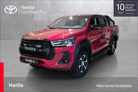 Toyota Hilux Dobbelcab 4WD GR Sport Veltebøyle Led Lazer frontgrill