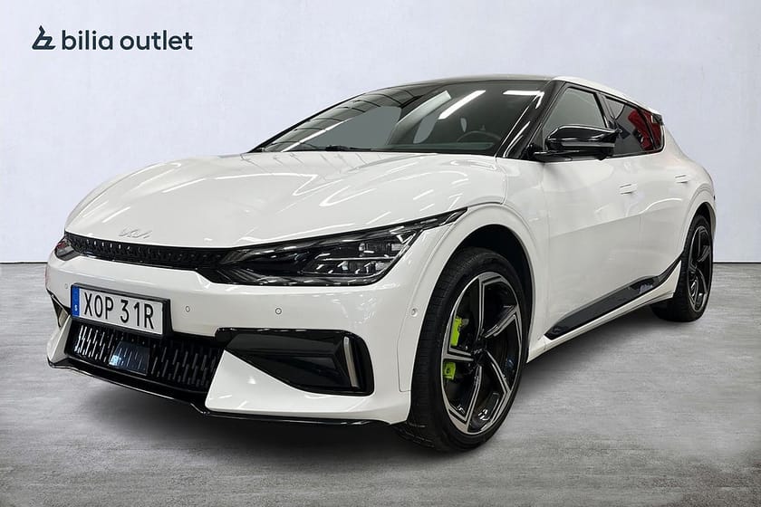 Bild 1 av Kia EV6 GT AWD 585hk Taklucka 360°-kamera HUD Navigation MOMS