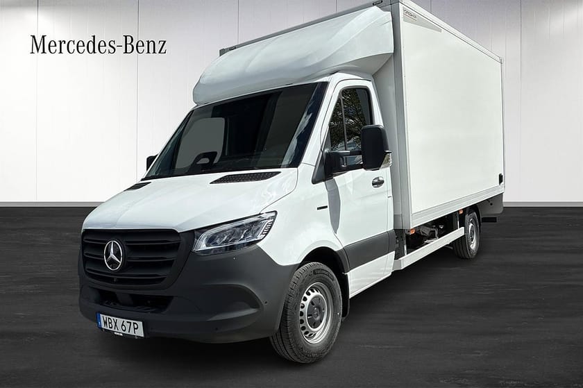 Bild 1 av Mercedes-Benz eSprinter 420 Chassi 81 kWh 113 Volymskåp