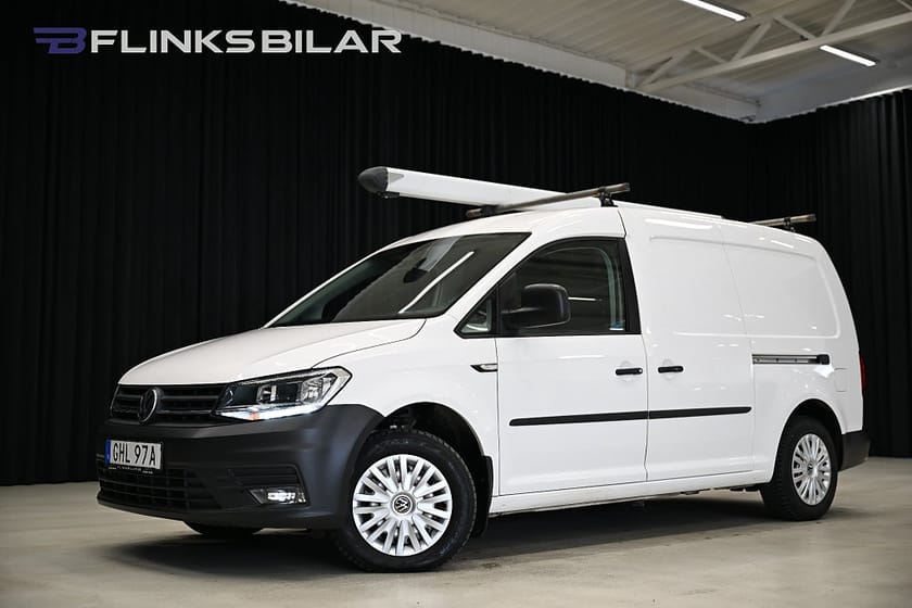 Bild 2 av Volkswagen Caddy Maxi Van DSG 122HK Servicebil|Inredd|Dubbeldörr|Lågmil|Leasbar