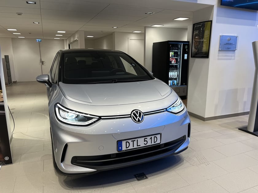 Bild 1 av Volkswagen ID.3 Pro Performance 150 KW/204 HK 59 KWH BATTERI, 1 VXL
