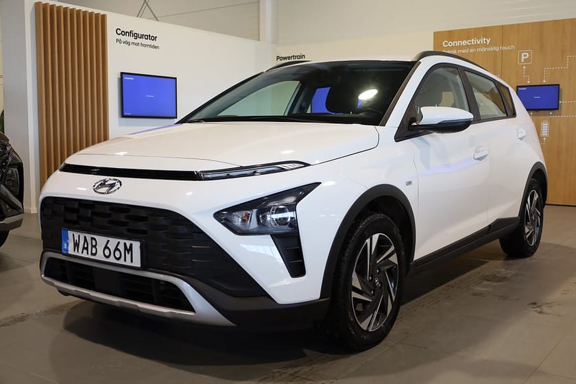 Bild 1 av Hyundai Bayon 1.0 T-GDI DCT Essential Kamera CarPlay Leasbar Rattvärm