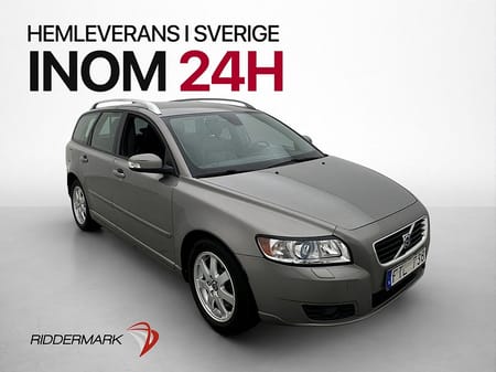 Volvo V50 2.4 Summum 2-Brukare M-Värmare Sensorer Skinn Drag