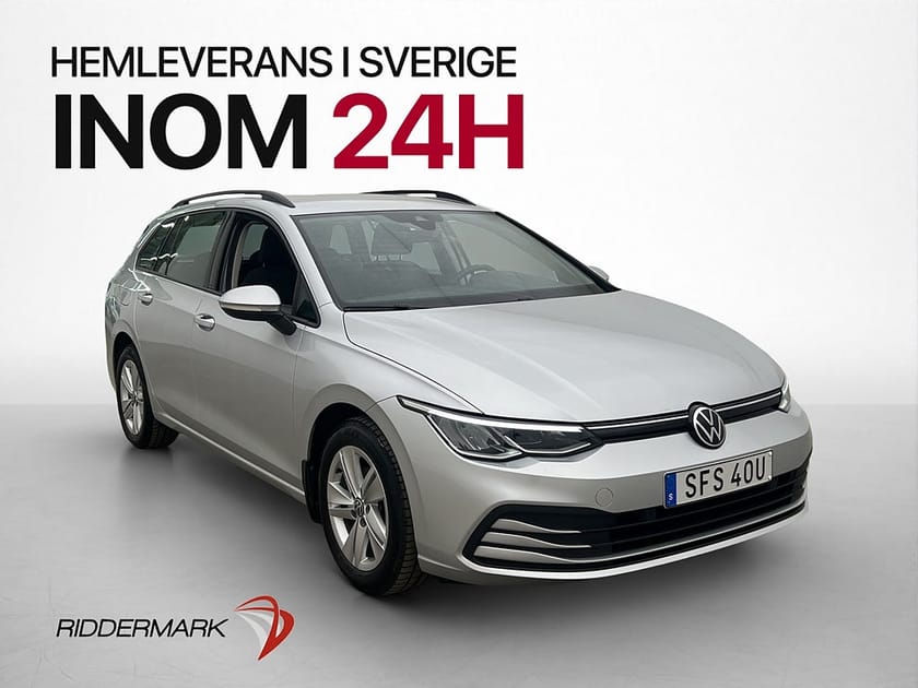 Bild 1 av Volkswagen Golf Sportscombi 1.5 TGI Cockpit Carplay Moms
