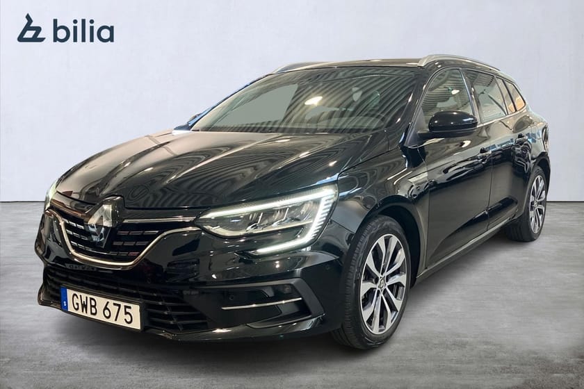Bild 1 av Renault Mégane E-TECH Plug-in Sport Tourer PhII 160 Techno ST dragkrok dödavinkelvarning backvarnare