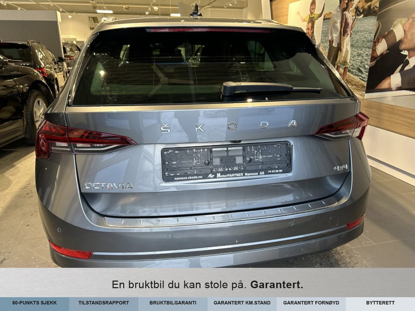 Bilde 5 av Škoda Octavia Stasjonsvogn Oct a8 stv sty150hk 4x4 dsg Led Matrix lys/Webasto