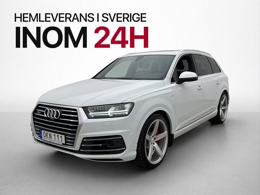 Bild 1 av Audi SQ7 4.0 TDI 435hk Pano 7-Sits Cockpit BOSE HUD Luftfj