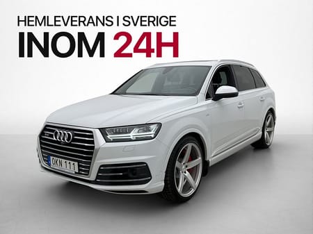 Audi SQ7 4.0 TDI 435hk Pano 7-Sits Cockpit BOSE HUD Luftfj
