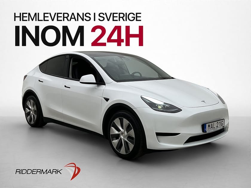 Bild 1 av Tesla Model Y Standard Range RWD Svensksåld Autopilot MOMS