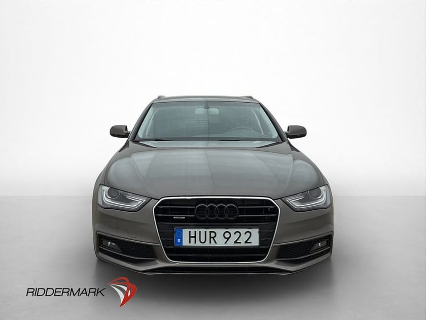Bild 2 av Audi A4 Avant 2.0 TDI Quattro 190hk S-Line Navi Sensorer 19"