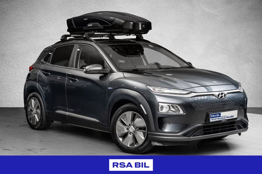 Bilde 1 av Hyundai Kona Electric 64 kWh LR/484KM/NYEU/KROK/TAKBOKS/GARANTI/NYSERVICE+++