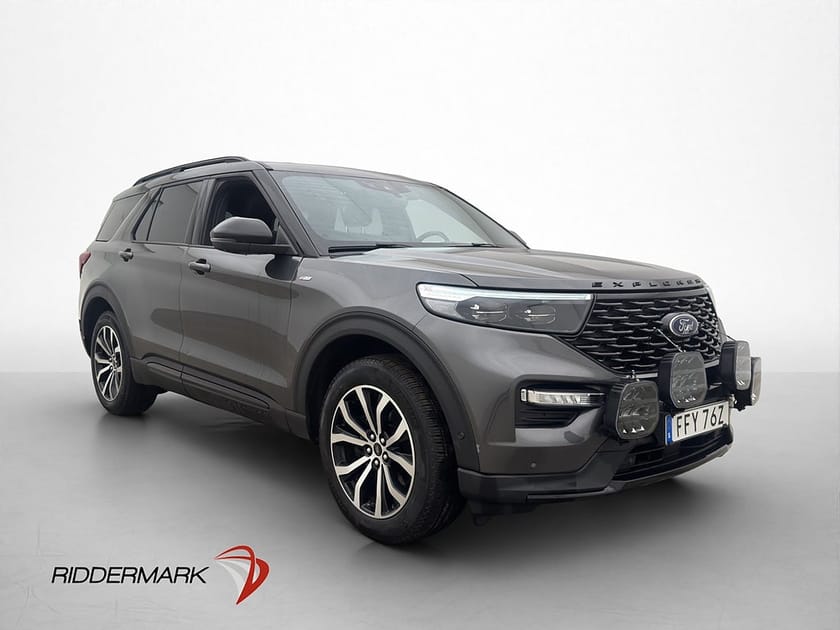 Bild 1 av Ford Explorer Plug-In Hybrid 457hk ST 7-Sits Pano B&O 360 Drag MOMS