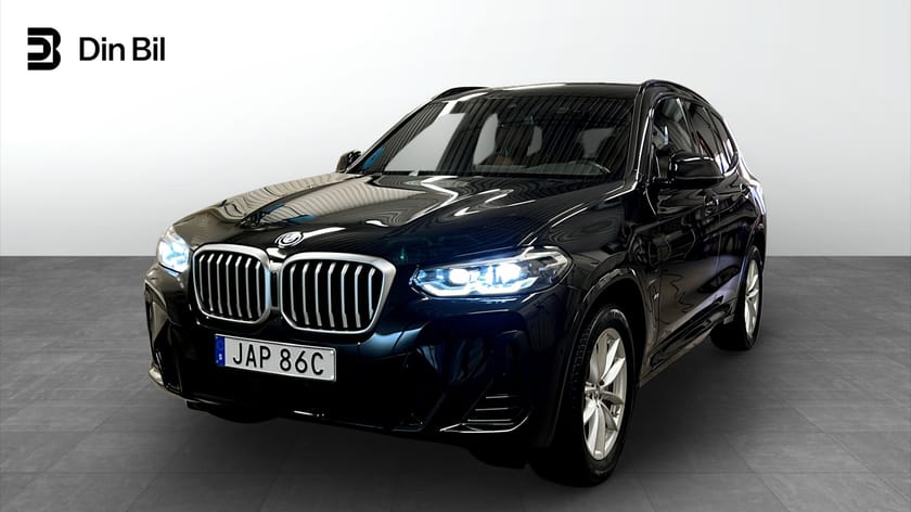 Bild 1 av BMW X3 xDrive30e M-Sport Shadowline Panorama Drag Läder H