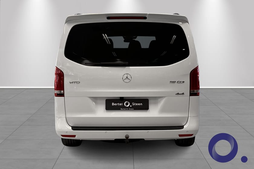 Bilde 4 av Mercedes-Benz Vito 119 CDI 4x4 3.0t A2 2023 modell med Airmatic, Webasto