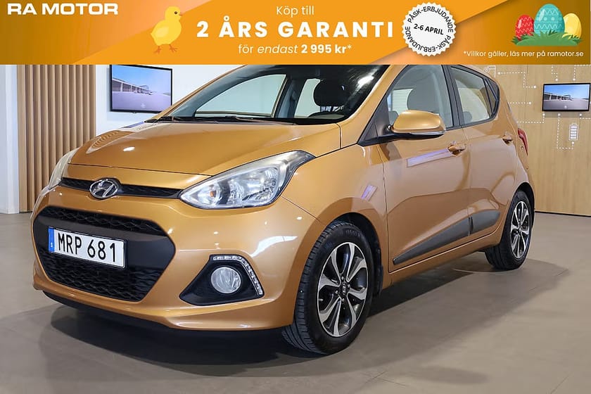 Bild 1 av Hyundai i10 1.2 Premium AUT PDC AC Blåtand Rattvärme