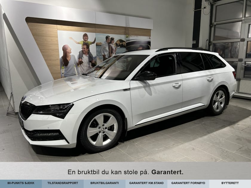 Bilde 1 av Škoda Superb Stasjonsvogn Sup3fl stv sportl d2004x4dsg