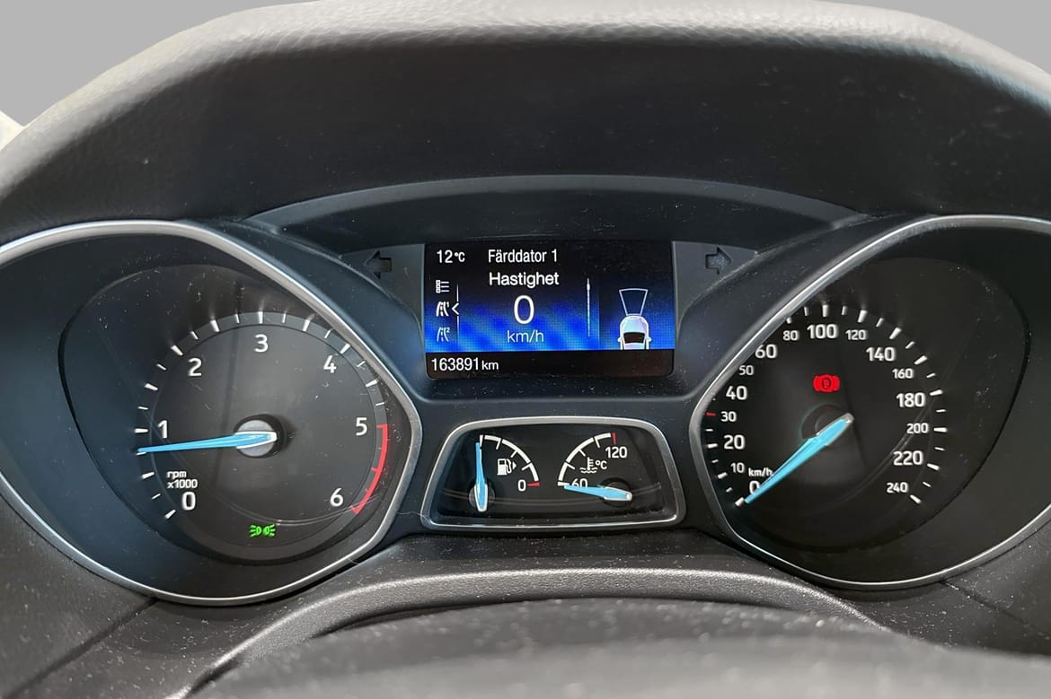 Ford Focus 1.5 TDCi Manuell, 120hk, 2016