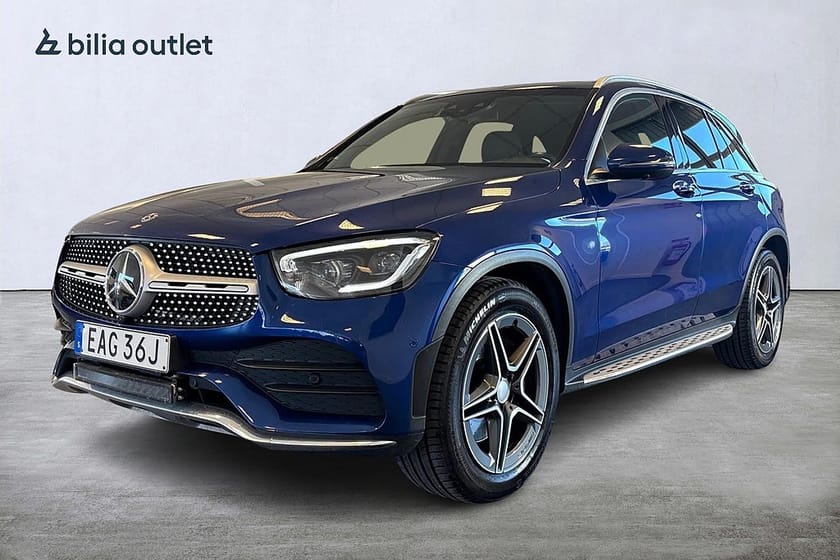 Bild 1 av Mercedes-Benz GLC 300 d 4MATIC 300d 4M AMG Line 245hk / Drag 360°kam Pano Värmare BLIS