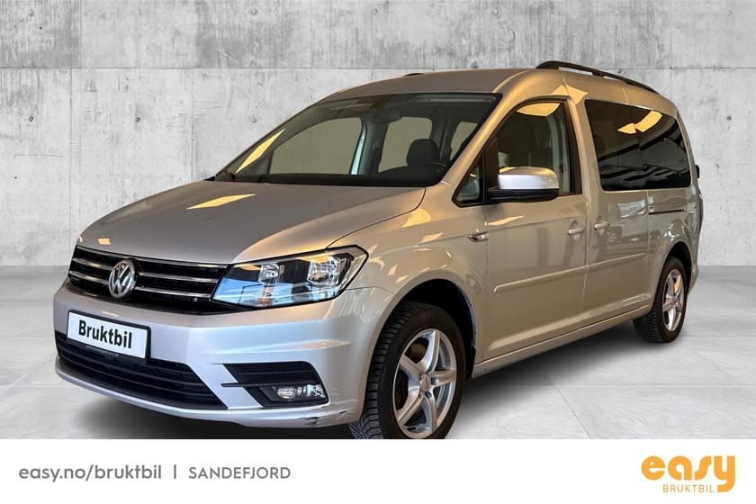 Bilde 1 av Volkswagen Caddy Maxi Life 7-Seater 1,4 125hk/Krok/7seter/Cruise/Skyvedører/DAB