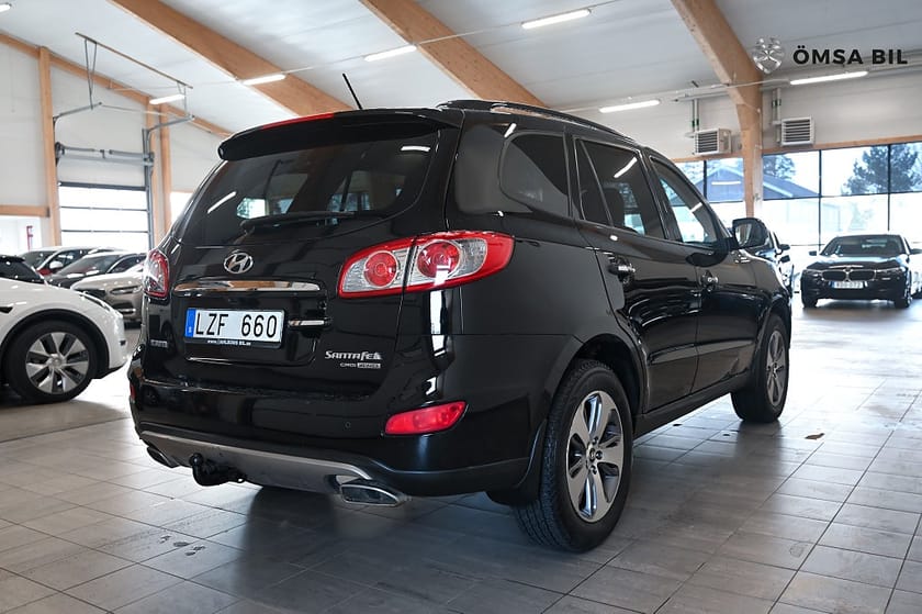 Bild 4 av Hyundai Santa Fe 2.2 CRDi 4WD Skinn Drag 197hk