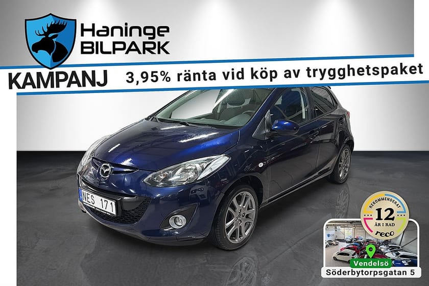 Bild 1 av Mazda 2 5-dr 1.3 MZR /LÅGMIL /KAMKEDJA /SUPERDEAL 3,95%