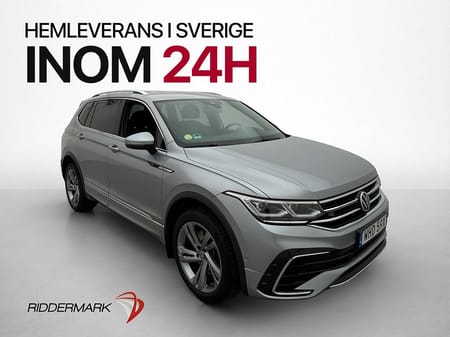 Volkswagen Tiguan Allspace 7-sätes 4M R-Line 7-Sits Cockpit D-Värm
