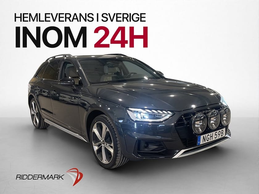 Bild 1 av Audi A4 allroad quattro 40 TDI Cockpit B&O 360° D-Värm Skinn
