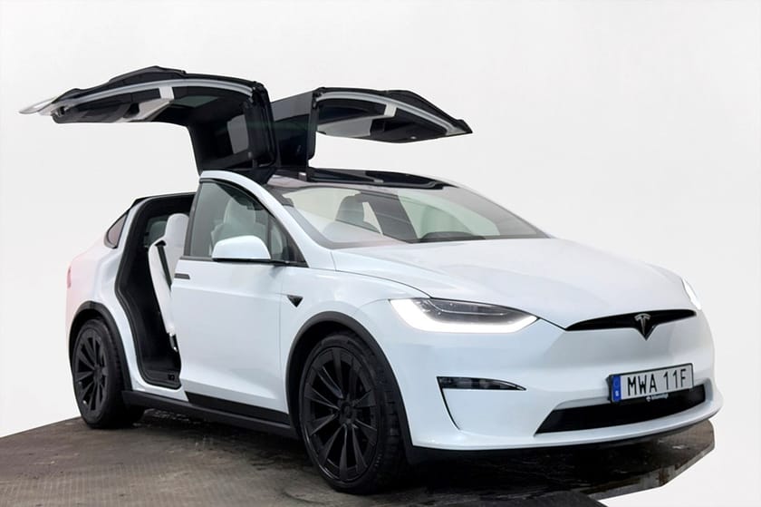 Bild 5 av Tesla Model X Plaid 6-sits Drag Yoke AP3 Läder 1020hk