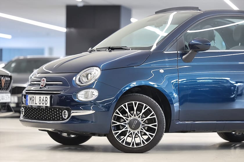 Bild 4 av Fiat 500C Hybrid Manuell 70hk Navi PDC Årsskatt 3213 kr