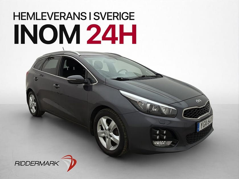 Bild 1 av Kia cee'd_sw 1.6 CRDi 136hk GT-Line Kamera Drag Navi Rattvärme
