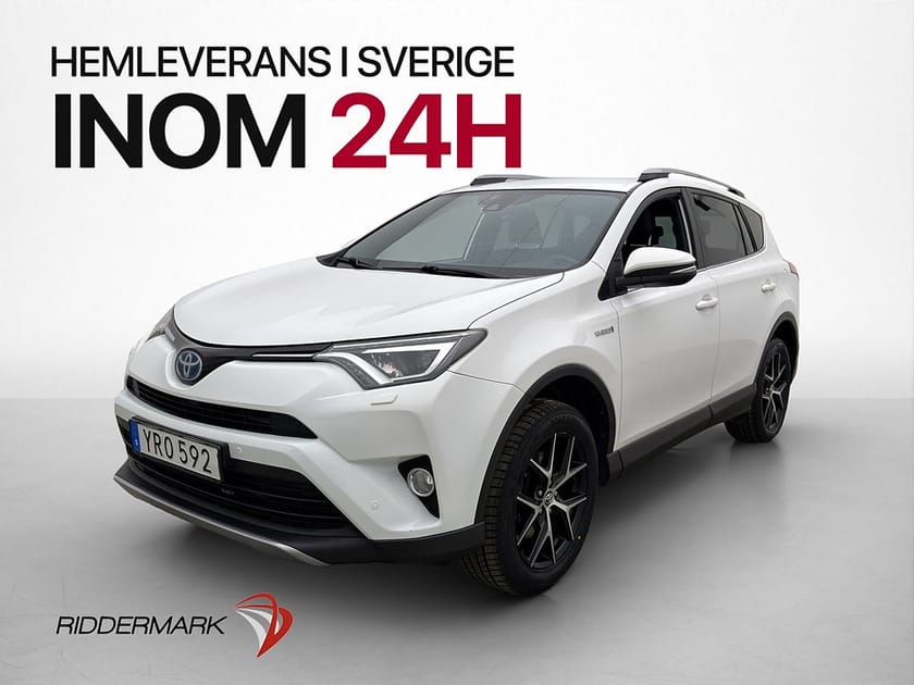 Bild 1 av Toyota RAV4 Hybrid 2.5 Dual AWD Active Plus Värmare Drag Kamera GPS