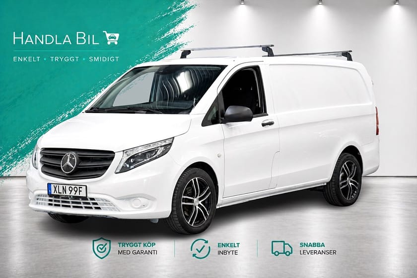 Bild 1 av Mercedes-Benz Vito 116 CDI 2.8t Tempmatic D-värm B-kam Moms Dragkrok