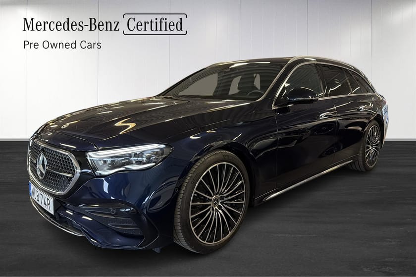 Bild 1 av Mercedes-Benz E 300 d e 4MATIC T Moms/AMG/Burmester/Dragkrok