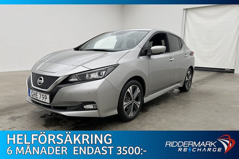 Bild 1 av Nissan Leaf N-Connecta 40 kWh Rattvärme 360° Navi MOMS