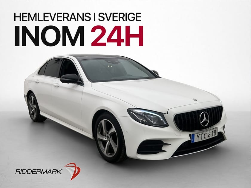 Bild 1 av Mercedes-Benz E 220 d 4MATIC 4M AMG Panorama Wide Head Up 360°