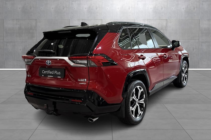 Bilde 5 av Toyota RAV4 Plug-in Hybrid Executive Bitone, Rød med sort tak, h-feste, skinn