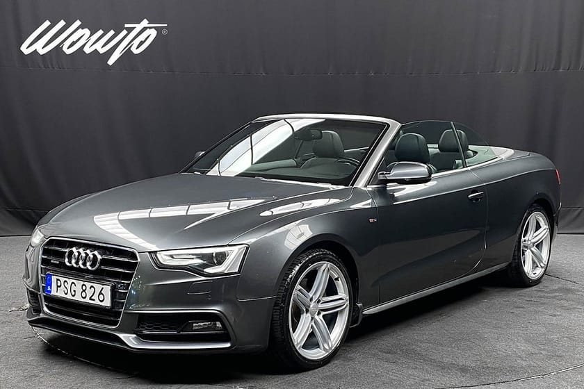 Bild 1 av Audi A5 Cabriolet 2.0 TFSI Q 225HK S-Line Sports Edt /B&O
