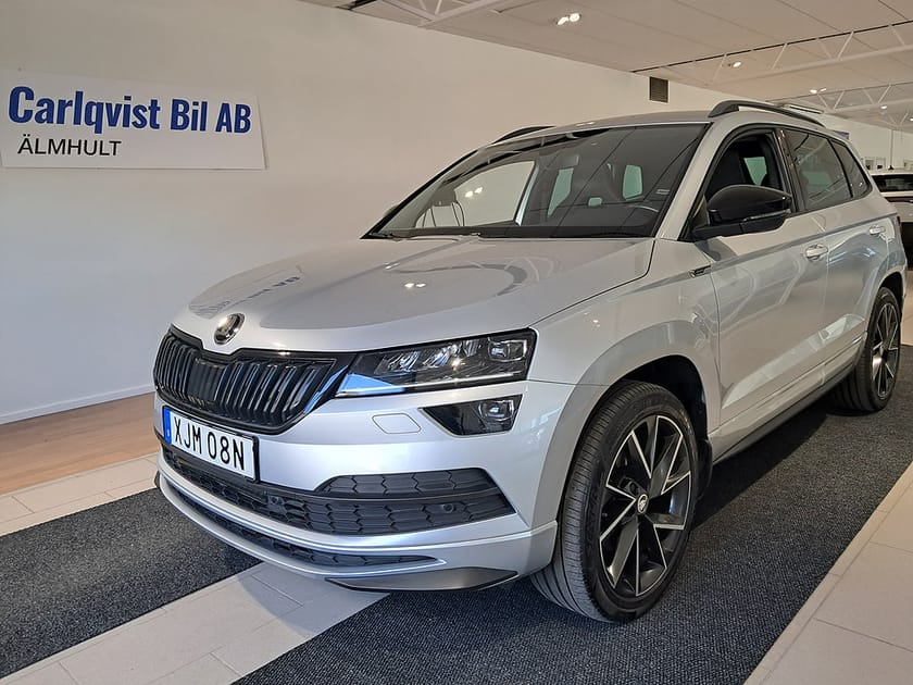 Bild 1 av Škoda Karoq Skoda AWD TSI 190HK 4x4 Sportline Värmare Dragkrok