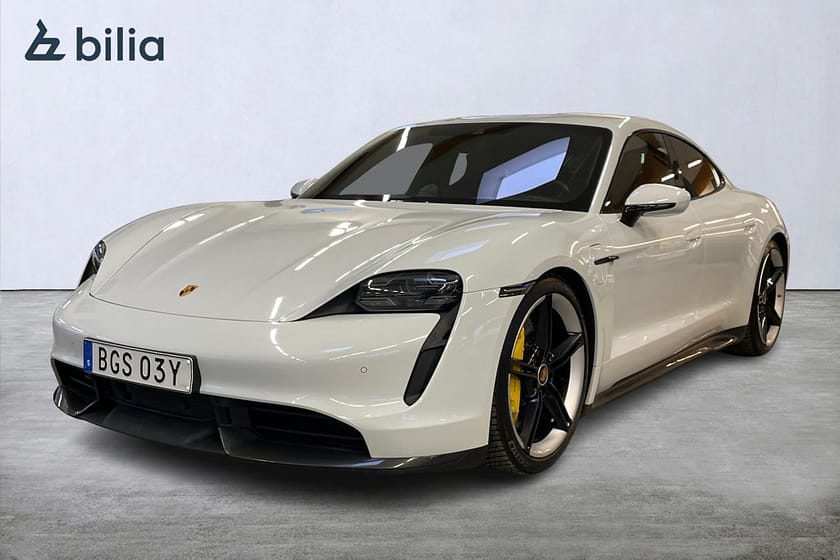 Bild 1 av Porsche Taycan Turbo S Kolfiber BOSE PDCC Adaptiv Farth. Nightvision