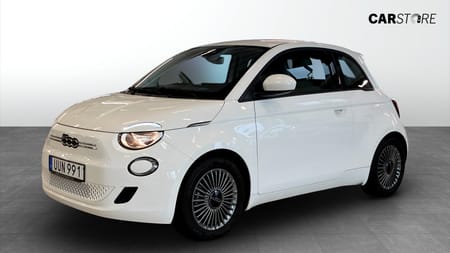Fiat 500e 42 kWh, 118hk, |Carplay|Navi|