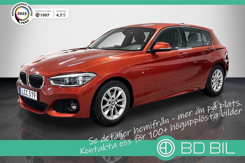 Bild 1 av BMW 118i 118 M-SPORT LCI II HELSKINN VÄLSERVAD