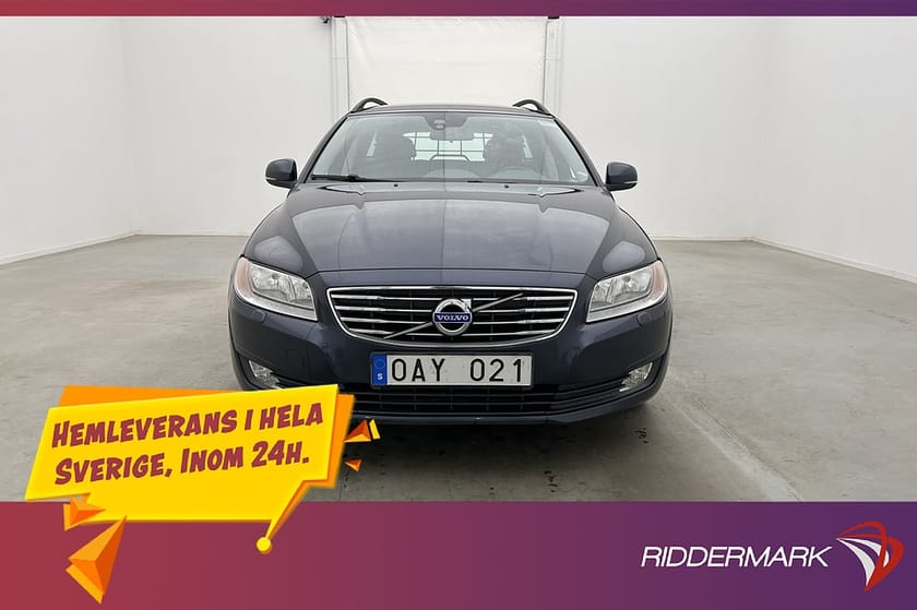 Bild 1 av Volvo V70 D2 Farthållare Halvskinn